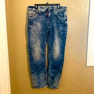 Rock Revival Mens Jeans 34 Like New